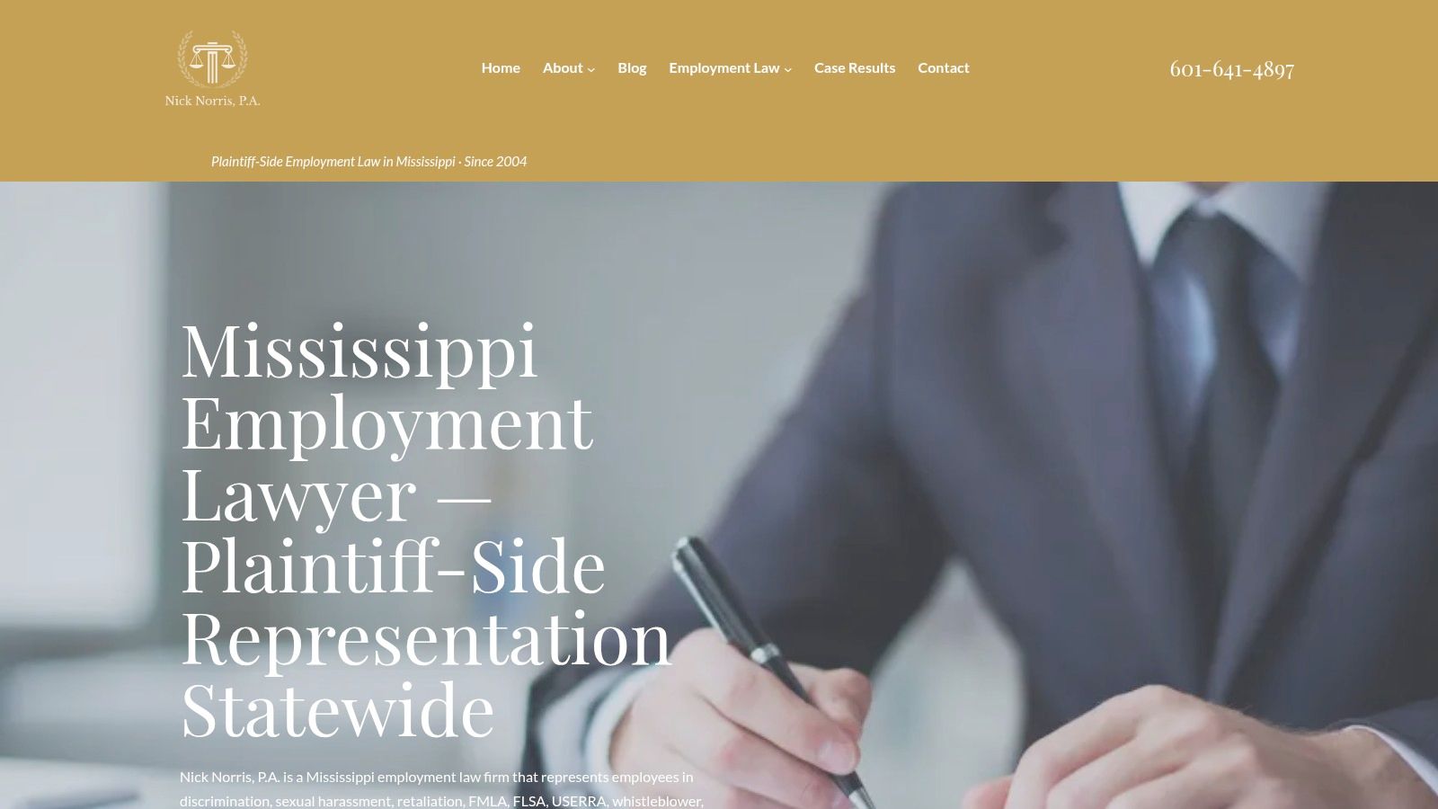 Screenshot from https://www.nicknorris.law