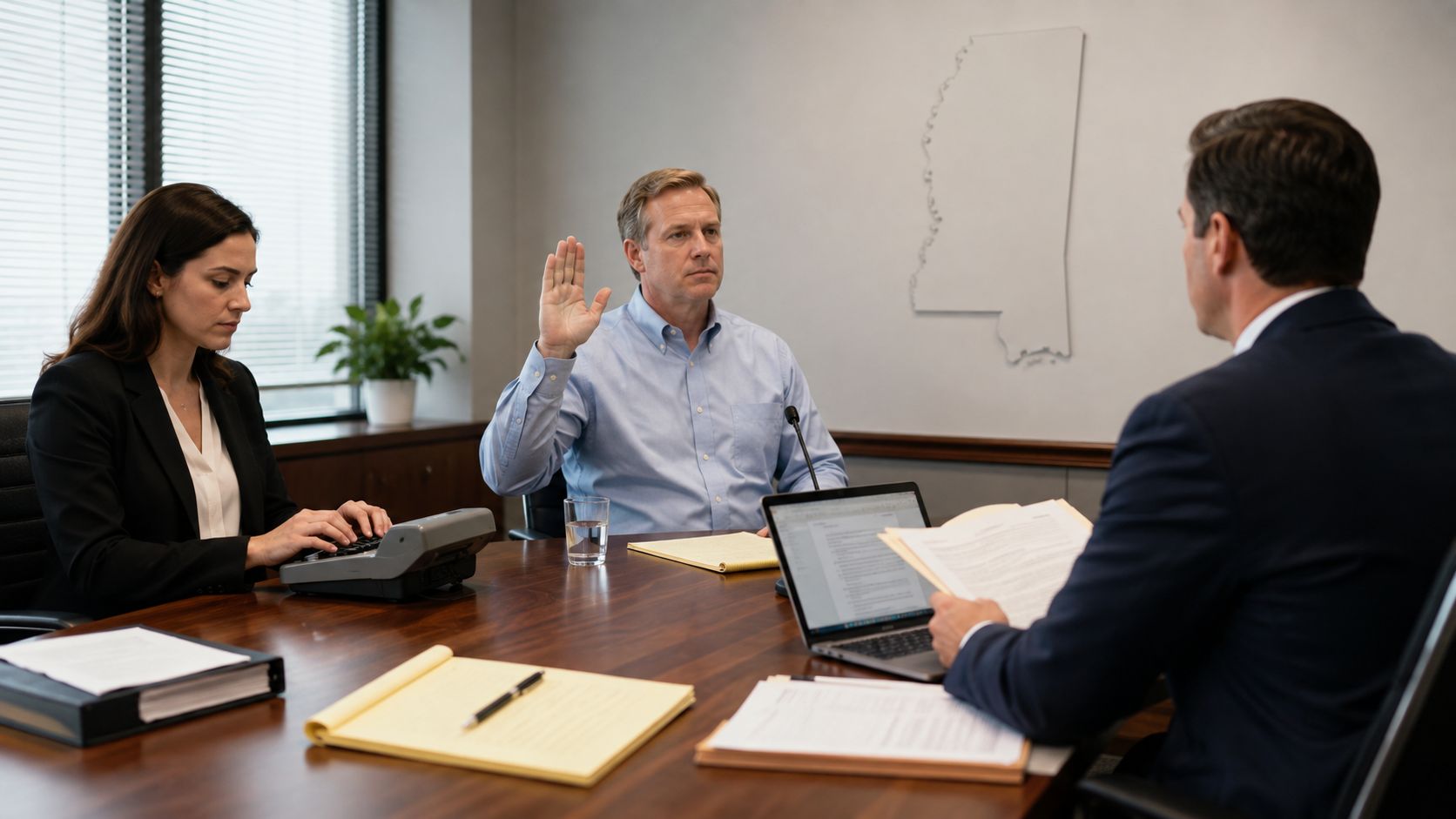 What Happens During a Deposition in Mississippi