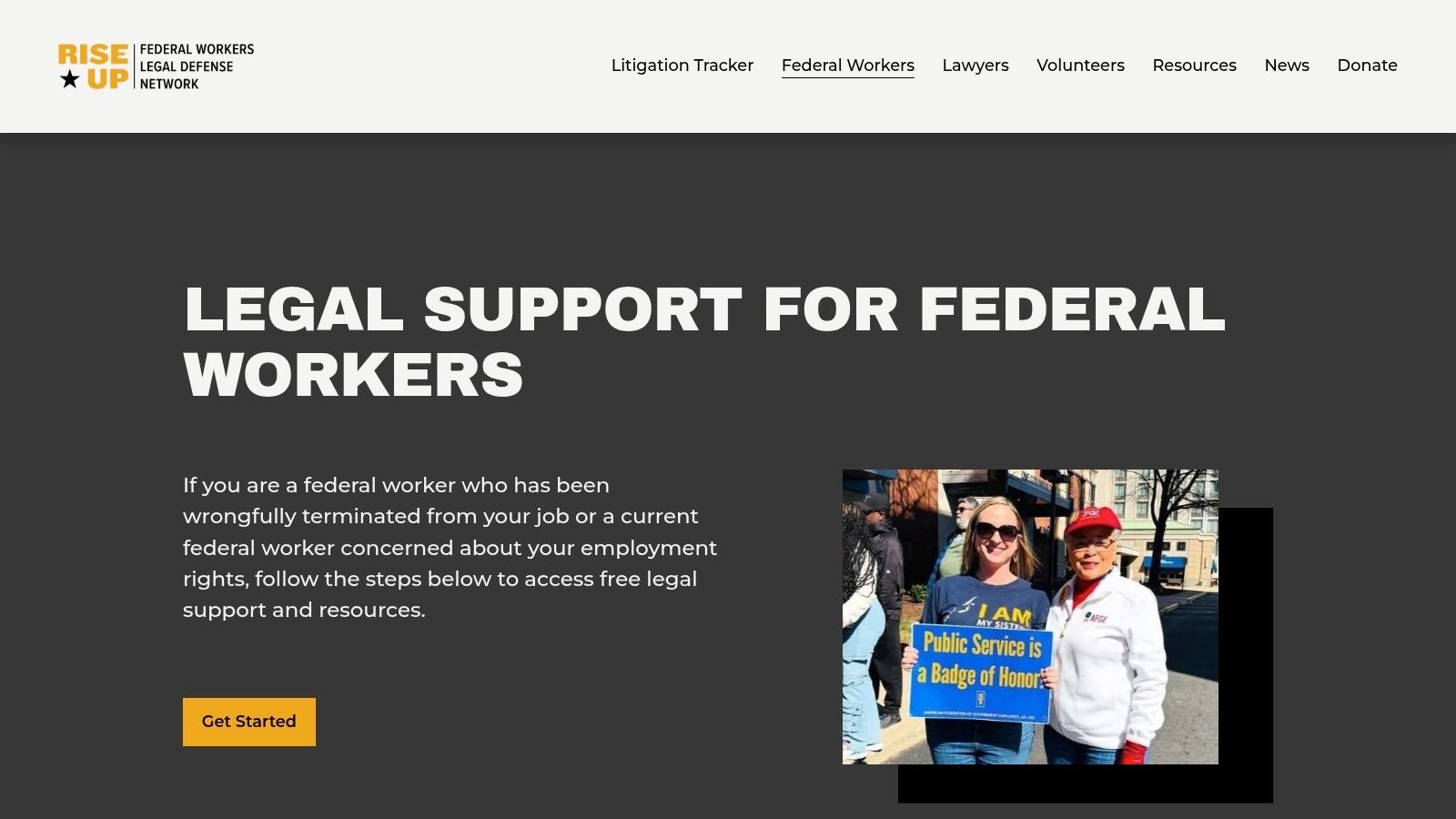 Rise Up Federal Workers Legal Defense Network